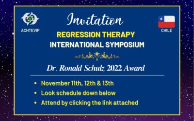 Schedule of the I Symposium of regressive therapy for this November 11, 12 and 13